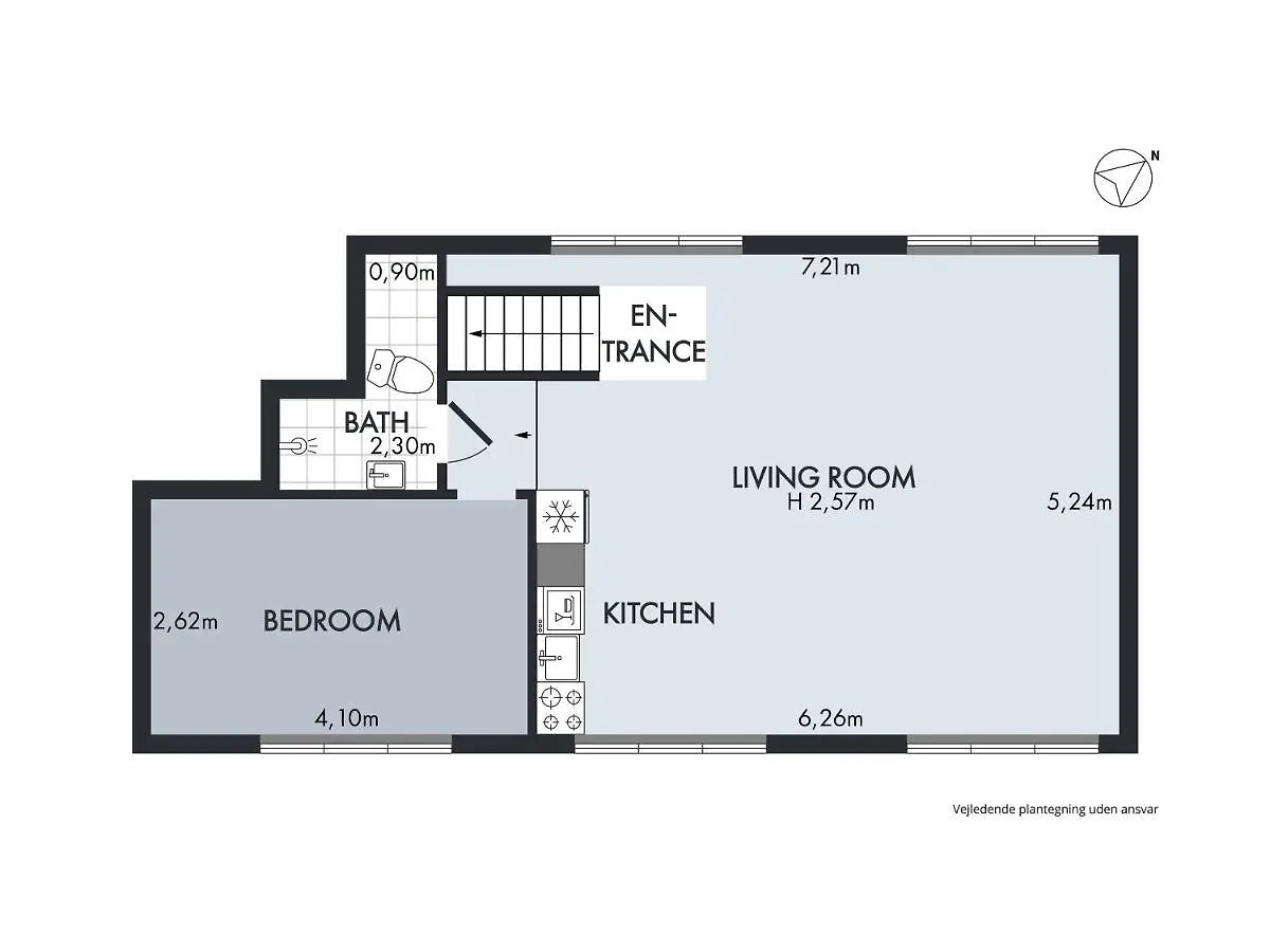 Sanders Saint - Loft One-Bedroom Apartment By The Charming Canals Copenhague